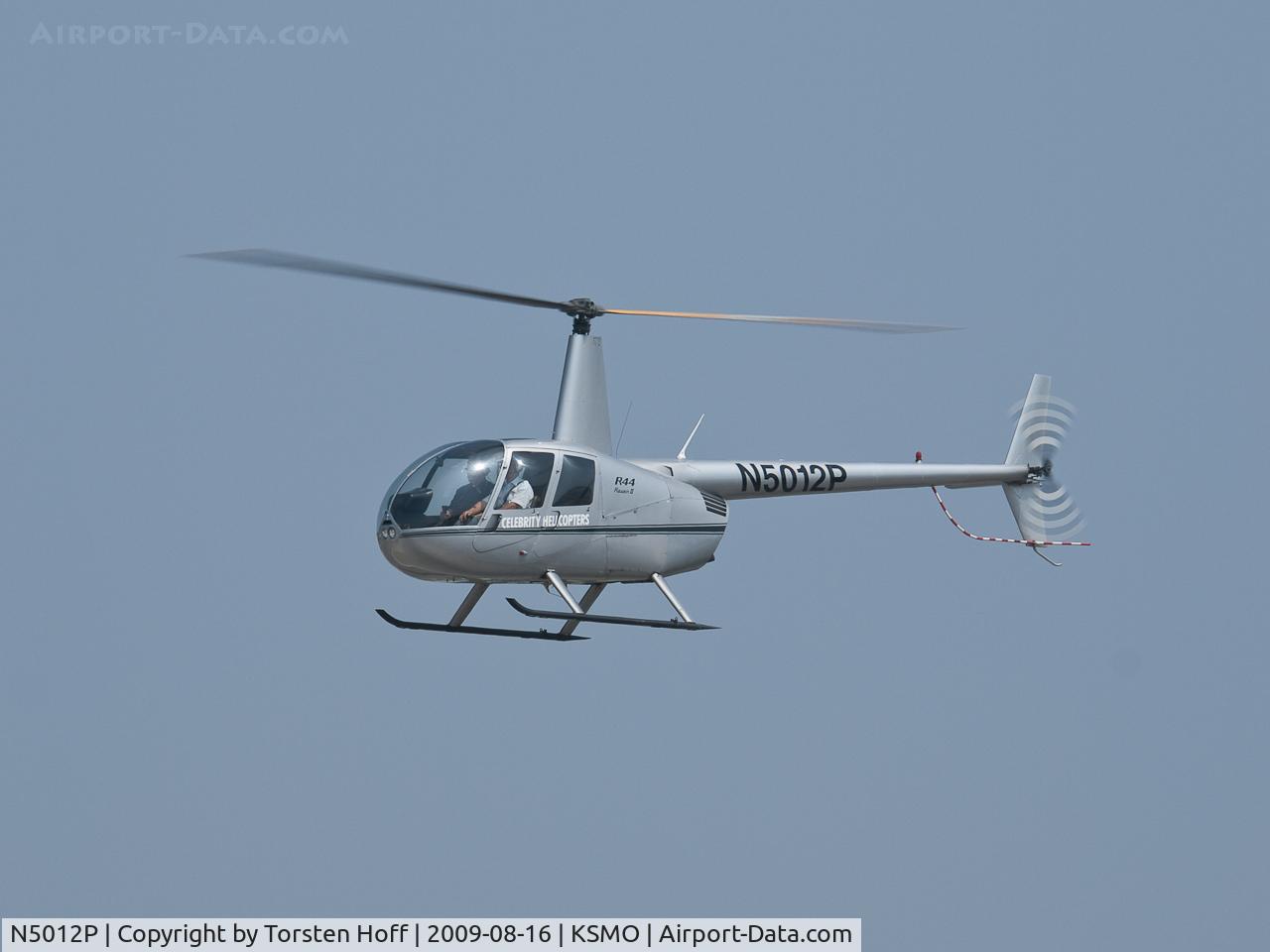 N5012P, 2005 Robinson R44 II C/N 10740, N5012P arriving on RWY 21