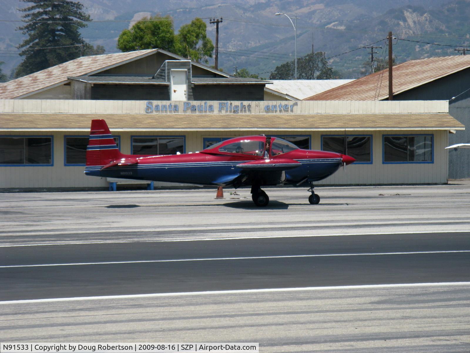 N91533, 1946 North American Navion C/N NAV-4-129, 1946 North American NAVION, Continental E-185-3 185 Hp listed, taxi to Rwy 22