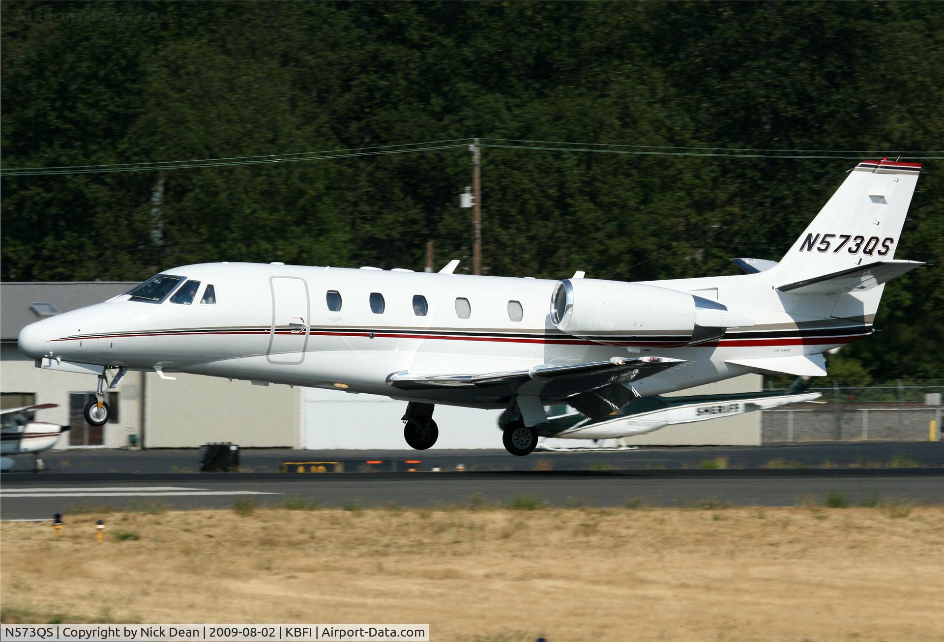 N573QS, 2008 Cessna 560XL Citation XLS C/N 560-5827, KBFI