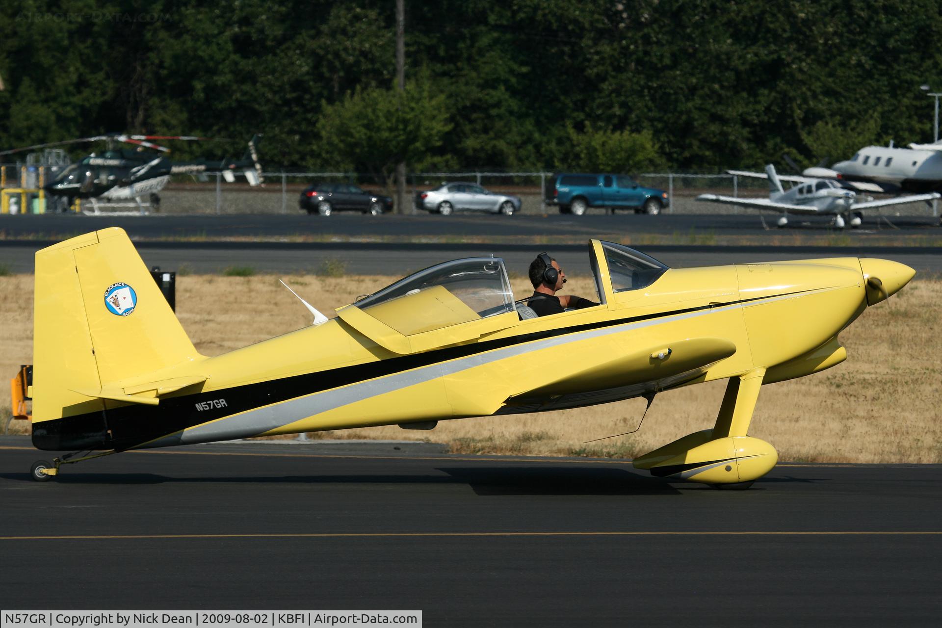 N57GR, 2001 Vans RV-6 C/N 60447, KBFI