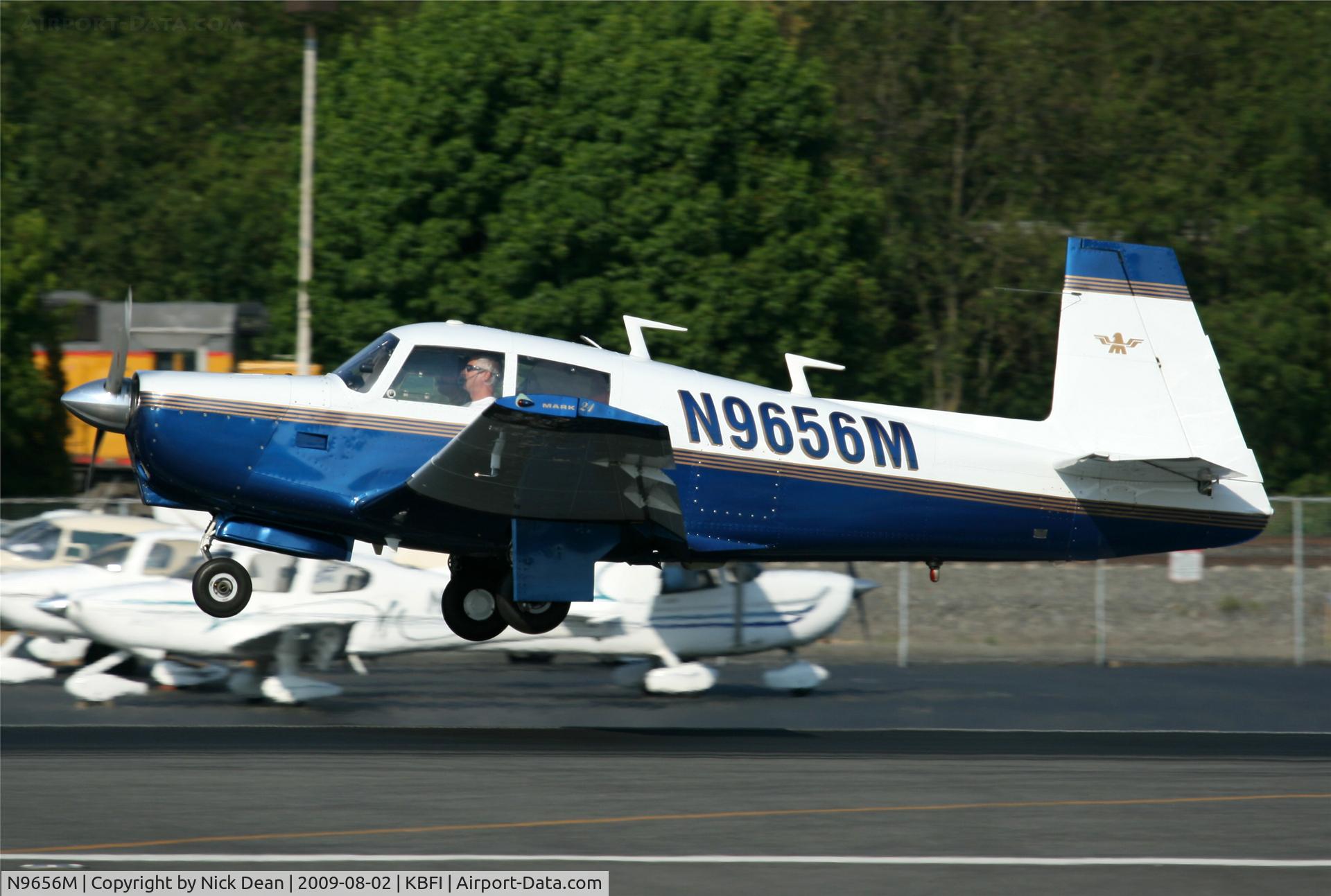 N9656M, 1967 Mooney M20C Ranger C/N 670112, KBFI