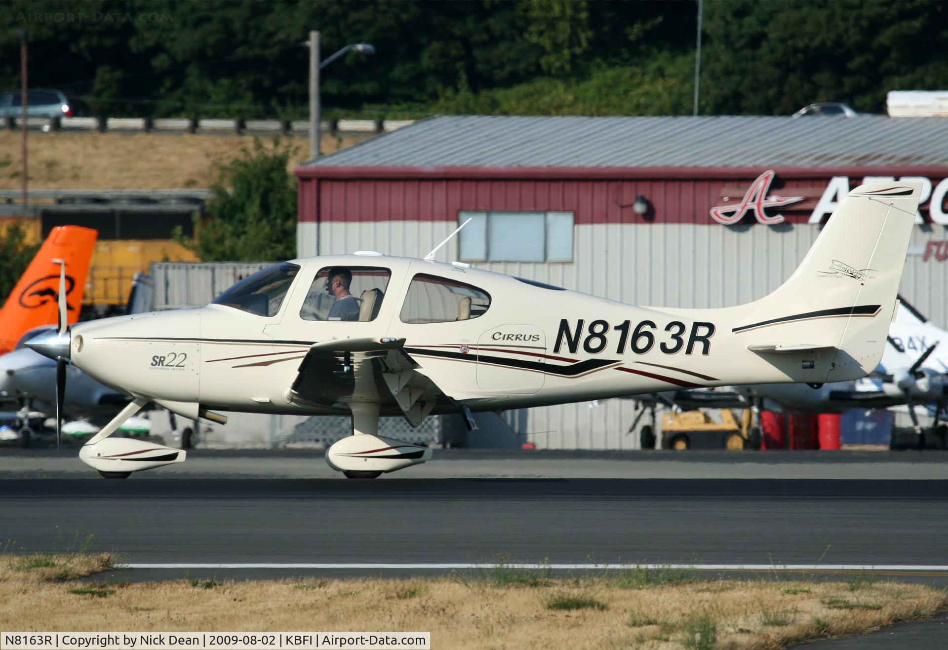 N8163R, 2003 Cirrus SR22 C/N 0744, KBFI