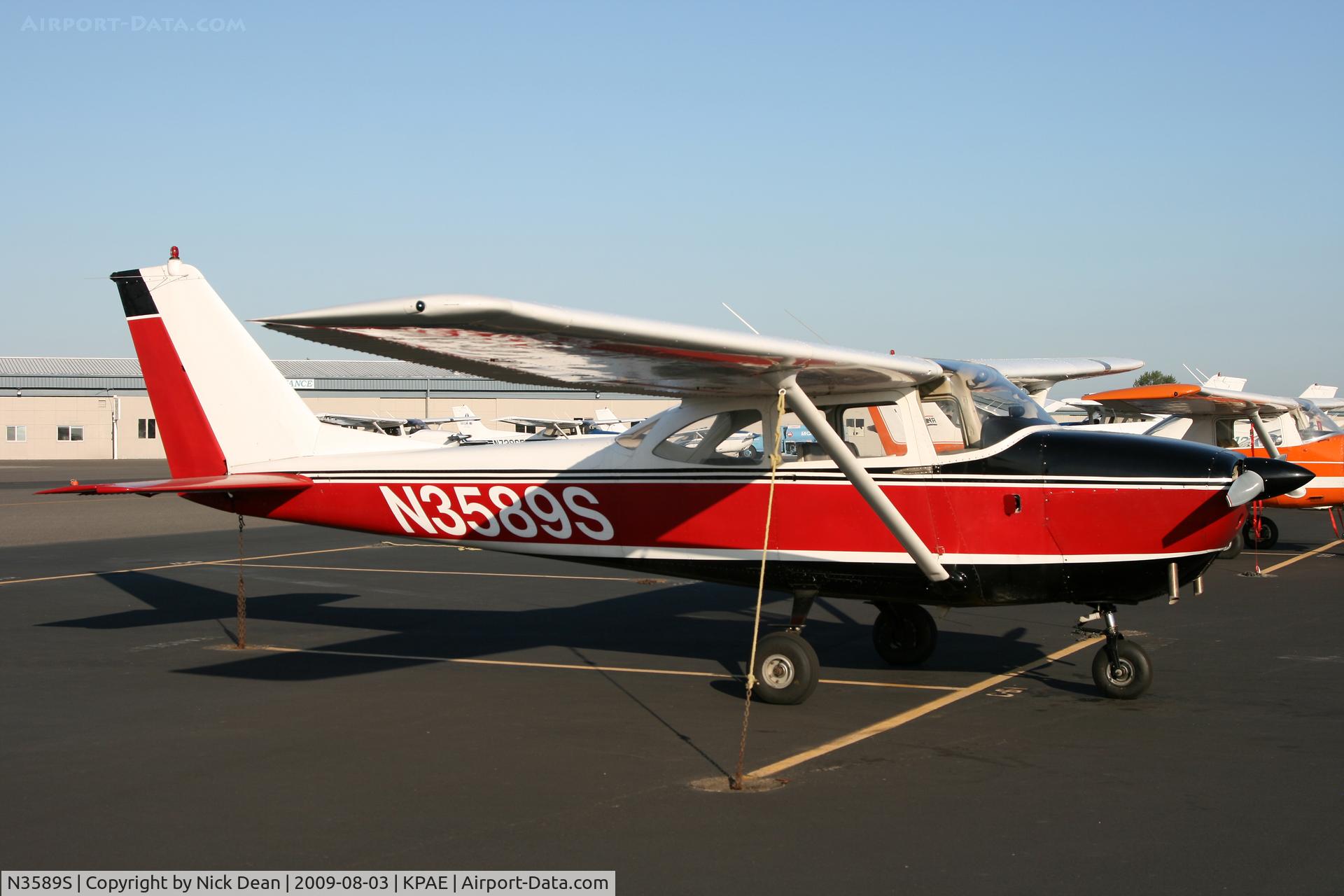 N3589S, 1963 Cessna 172E C/N 17250789, KPAE