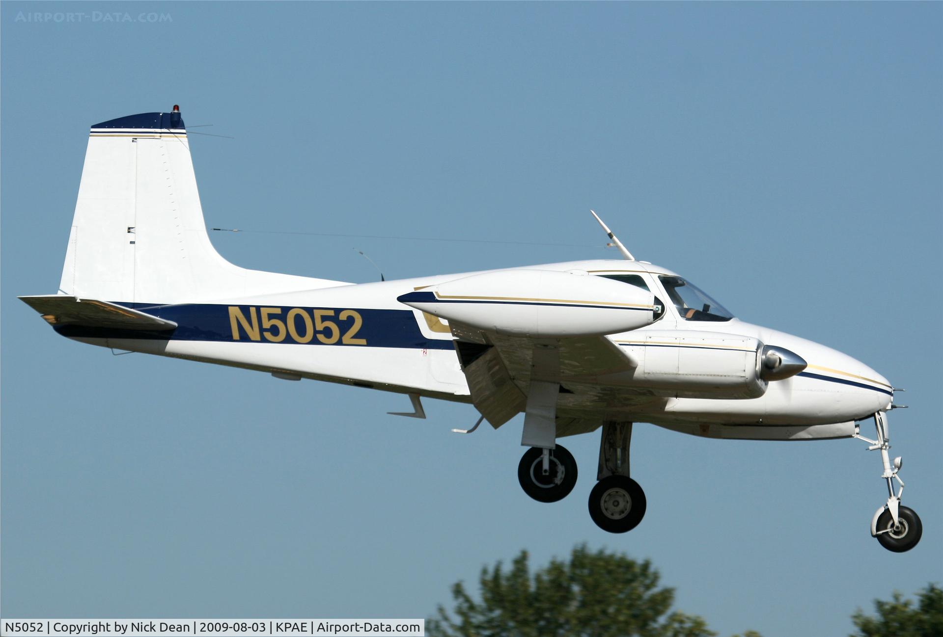 N5052, 1958 Cessna U-3A Blue Canoe (310A) C/N 38091, KPAE