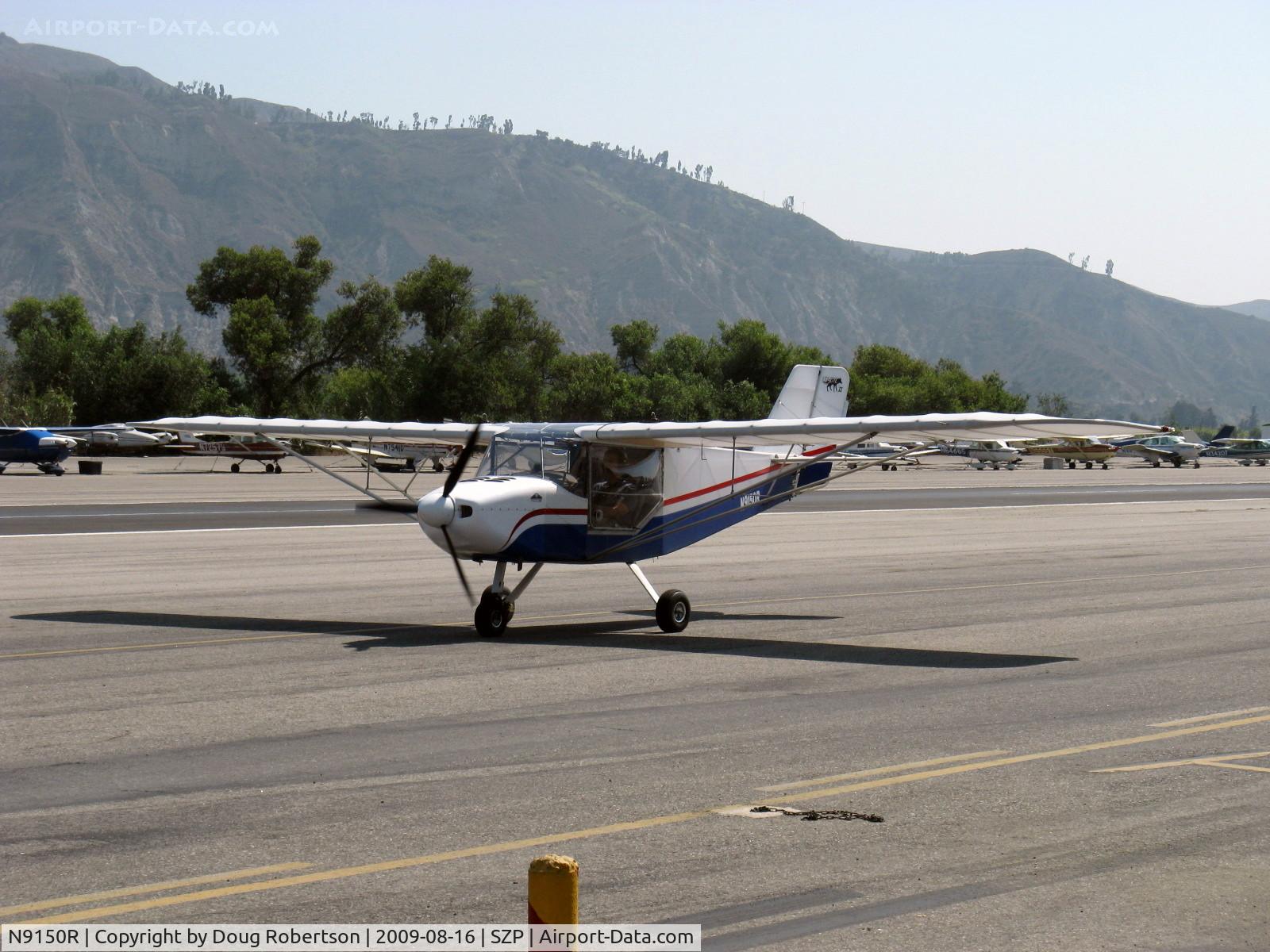 N9150R, 2005 Rans S-6ES Coyote II C/N 12041627, 2005 Worth RANS S-6ES COYOTE II, Rotax engine, taxi back to Rwy 22