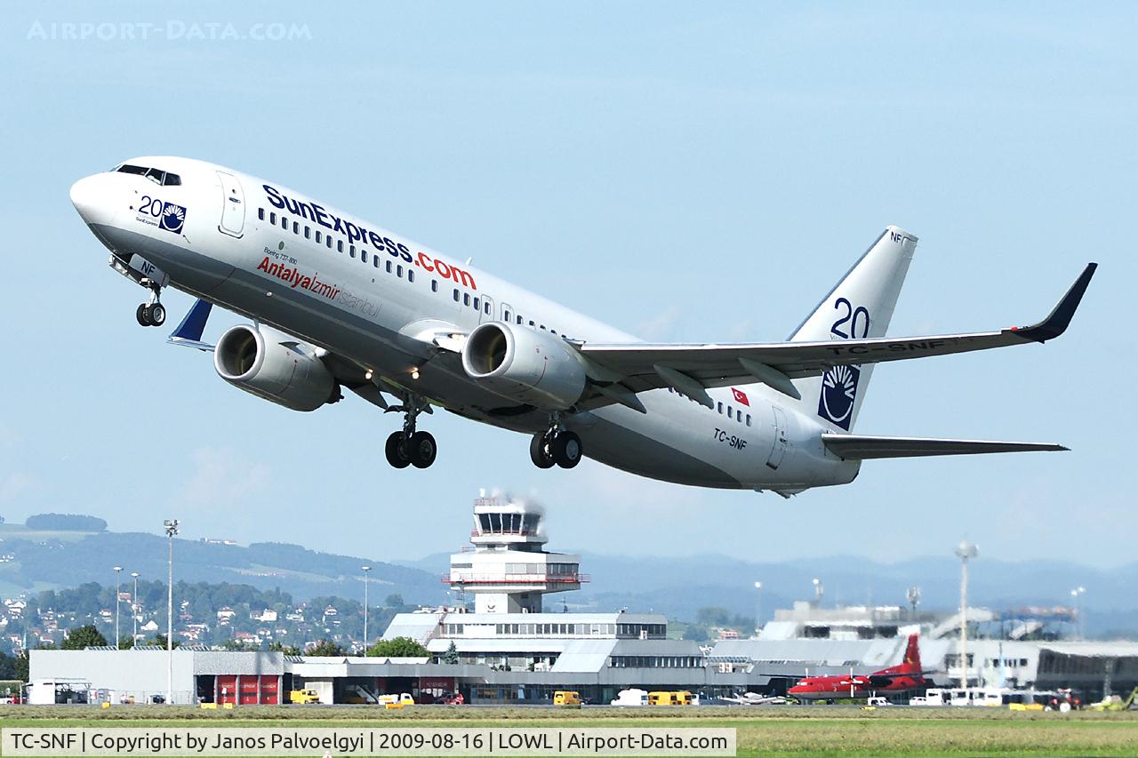 TC-SNF, 2008 Boeing 737-8HC C/N 36529, SunExpress Boeing B737-8HC