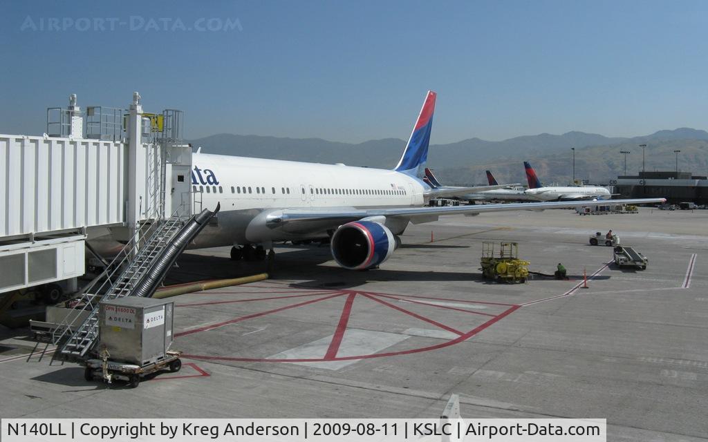 N140LL, 1993 Boeing 767-332 C/N 25988, Our plane to OGG; Boeing 767-332