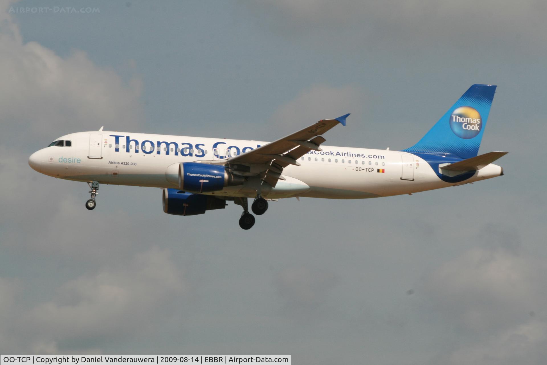 OO-TCP, 1996 Airbus A320-214 C/N 653, arrival of flight FQ5485 to rwy 25L