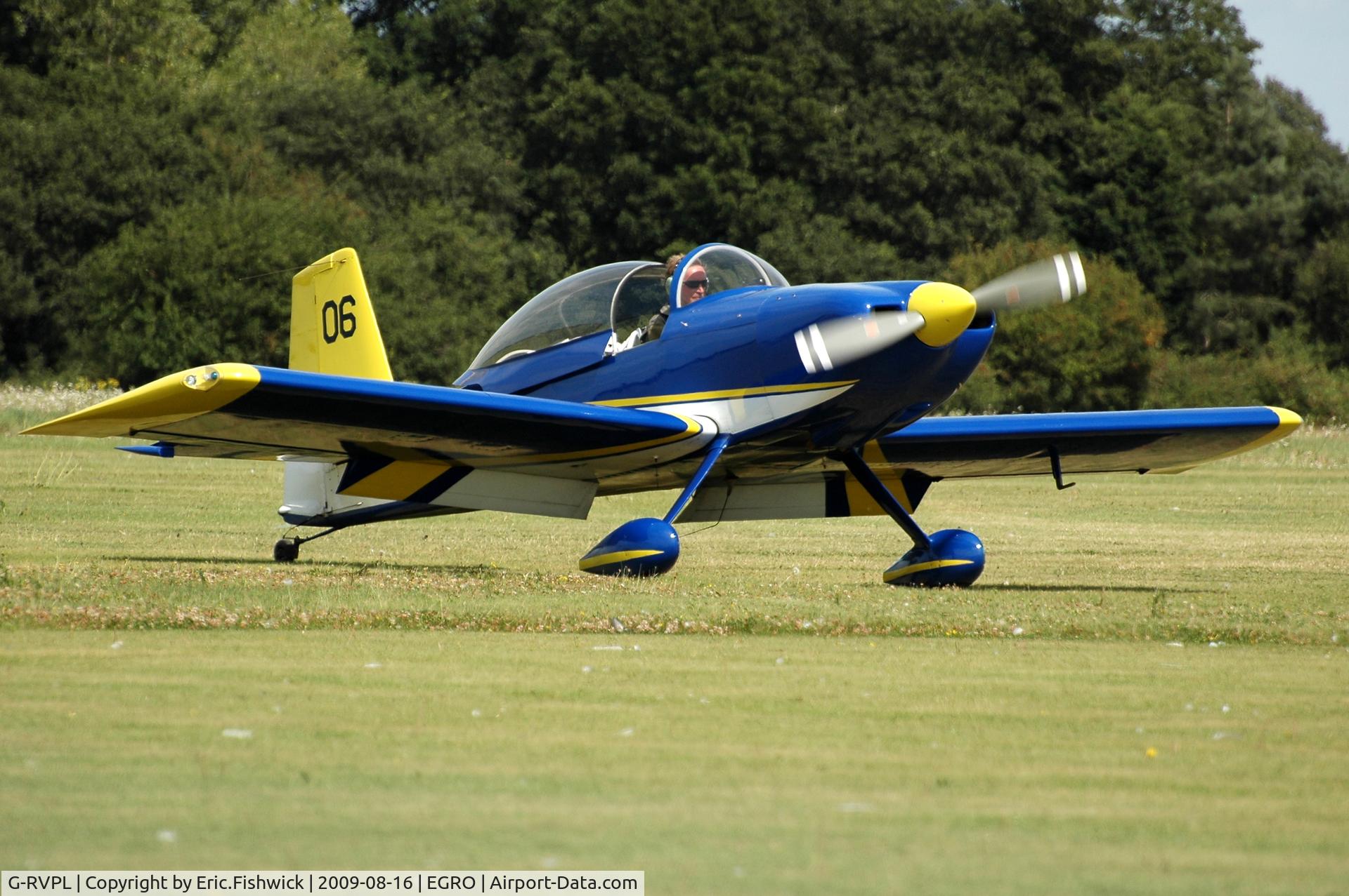 G-RVPL, 2006 Vans RV-8 C/N PFA 303-13885, G-RVPL at Heart Air Display, Rougham Airfield Aug 09