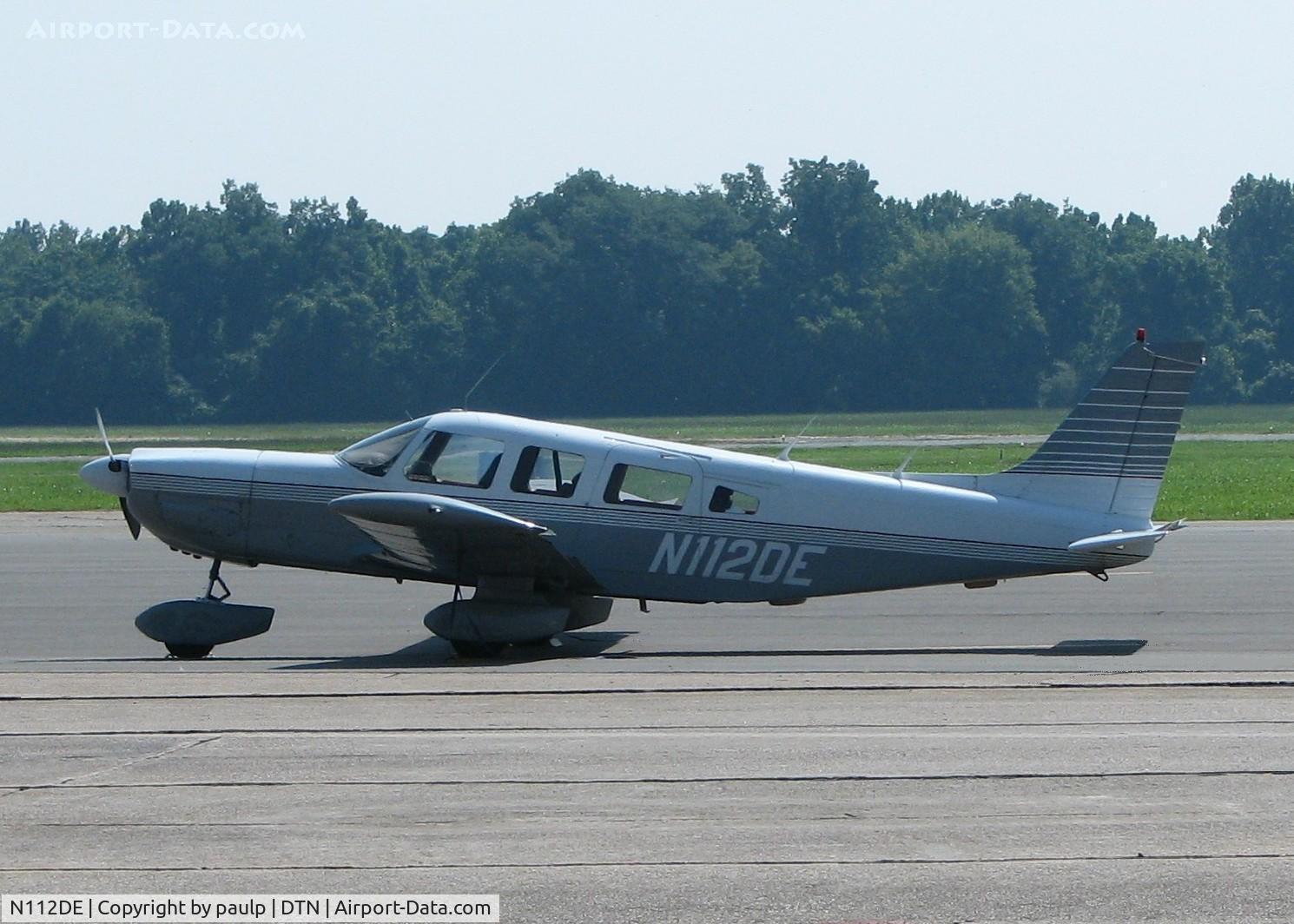 N112DE, 1979 Piper PA-32-300 Cherokee Six C/N 32-7940044, At Downtown Shreveport.