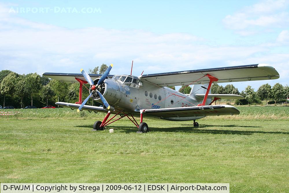 D-FWJM, 1976 PZL-Mielec An-2T Colt C/N 1G166-38, Kehl Airshow 2009