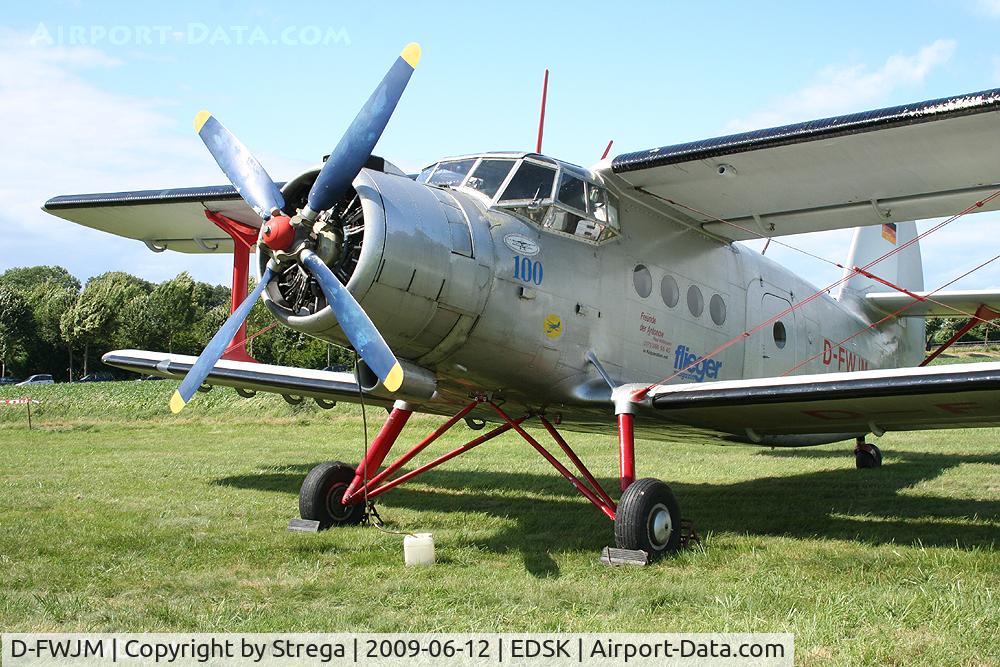 D-FWJM, 1976 PZL-Mielec An-2T Colt C/N 1G166-38, Kehl Airshow 2009