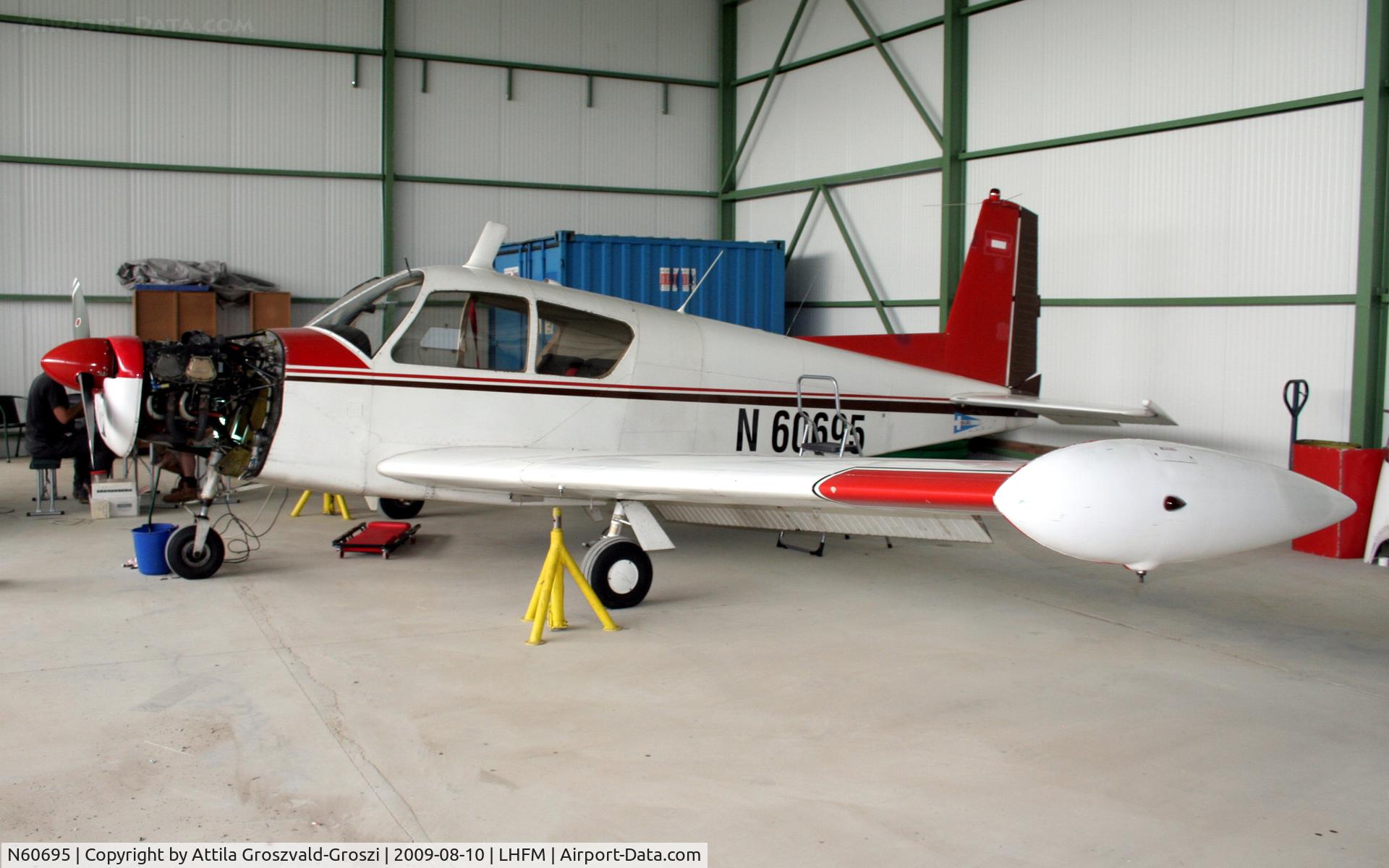 N60695, 1966 SIAI-Marchetti S-205-20R C/N 4-109, Fertöszentmiklos - Meidl Airport / LHFM - Hungary