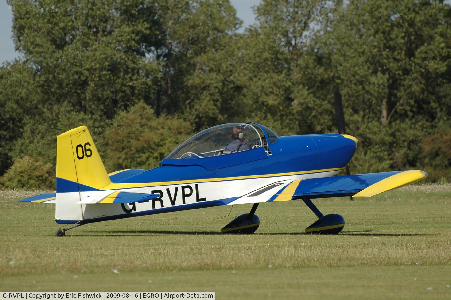 G-RVPL, 2006 Vans RV-8 C/N PFA 303-13885, G-RVPL at Heart Air Display, Rougham Airfield Aug 09