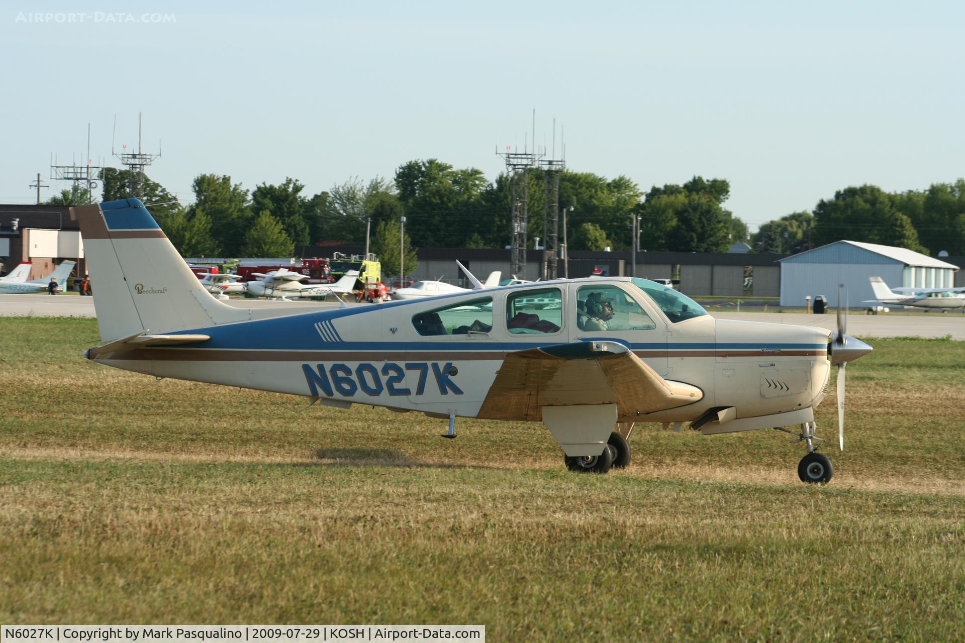 N6027K, 1978 Beech F33A Bonanza C/N CE-833, Beech F33A