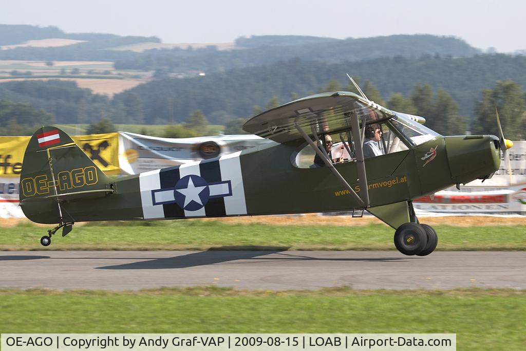 OE-AGO, Piper PA-18 Super Cub C/N 18-156, Piper 18