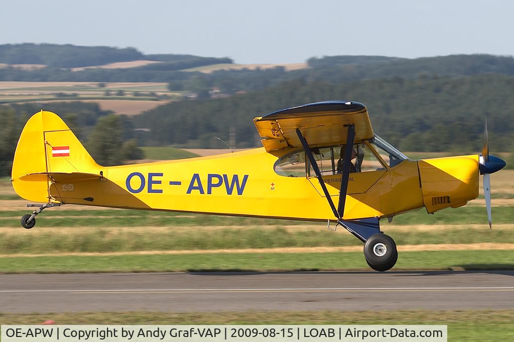 OE-APW, Piper PA-18-150 Super Cub C/N 18-8672, Piper 18