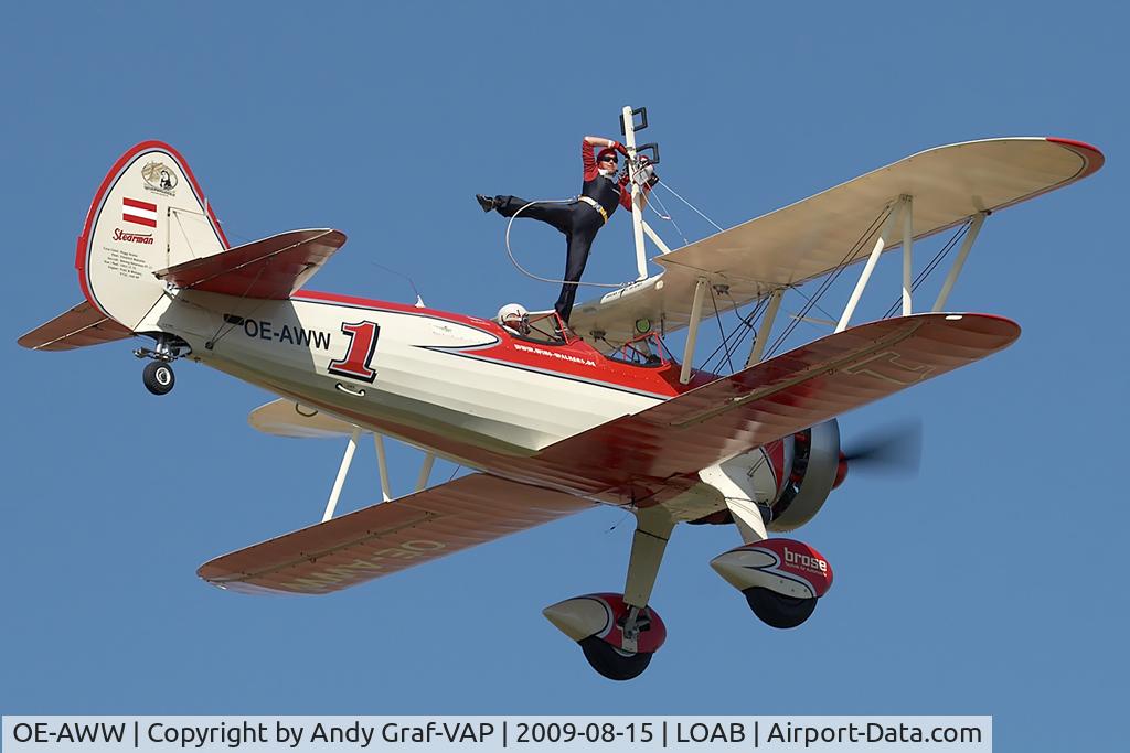 OE-AWW, 1943 Boeing N2S-5 Kaydet (E75) C/N 75-5386, Boeing Stearman