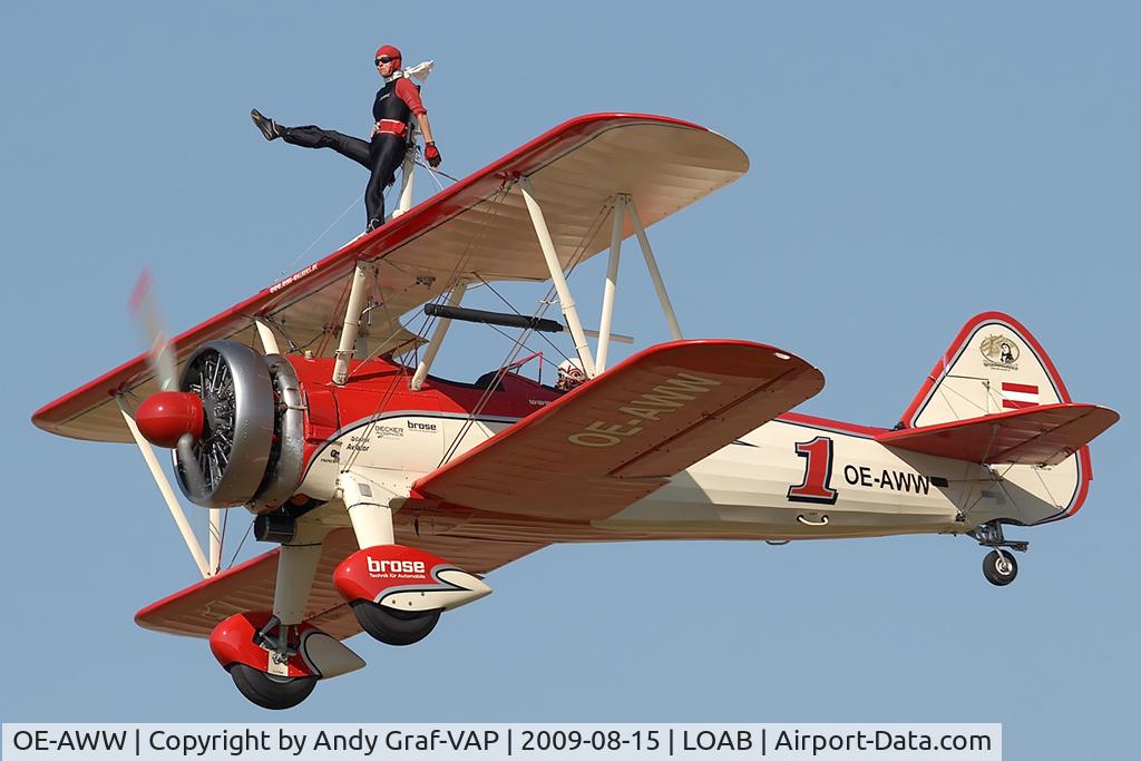 OE-AWW, 1943 Boeing N2S-5 Kaydet (E75) C/N 75-5386, Boeing Stearman