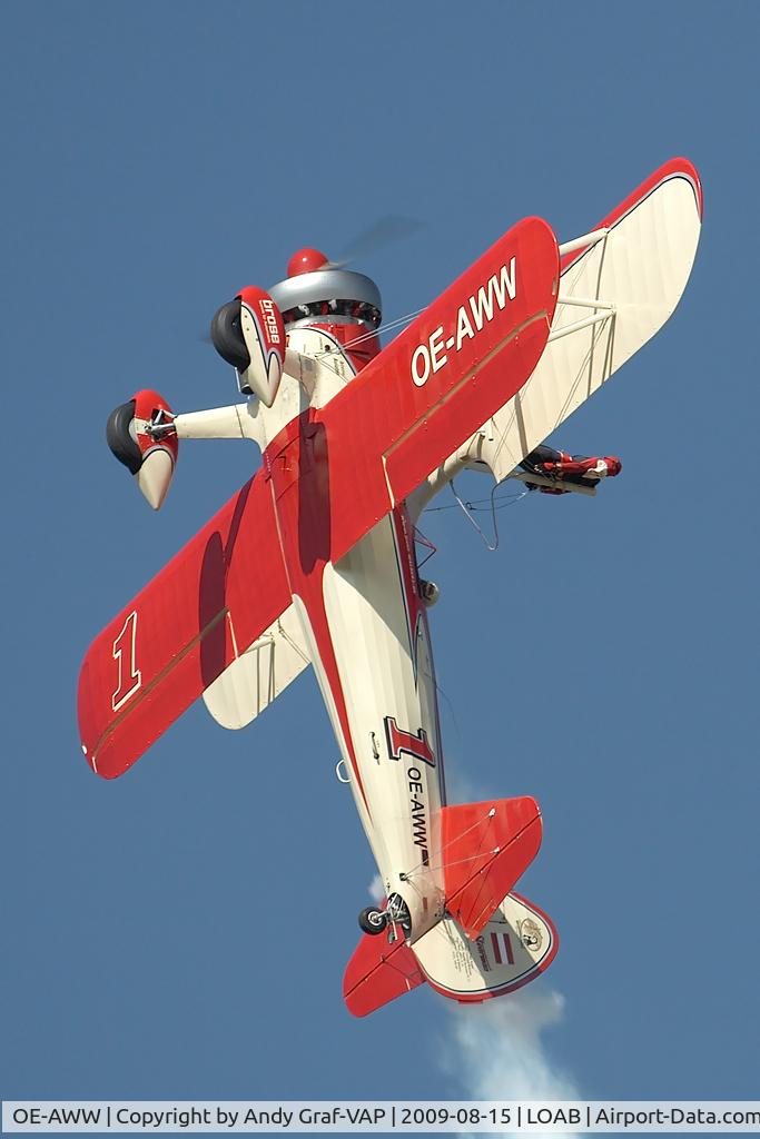 OE-AWW, 1943 Boeing N2S-5 Kaydet (E75) C/N 75-5386, Boeing Stearman