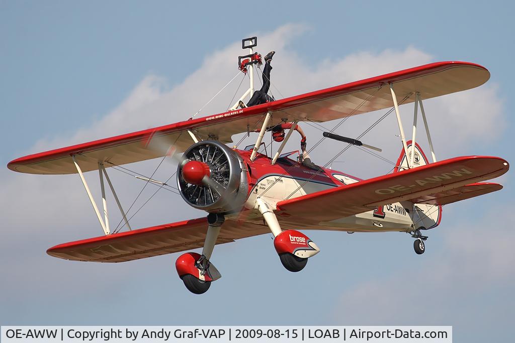 OE-AWW, 1943 Boeing N2S-5 Kaydet (E75) C/N 75-5386, Boeing Stearman