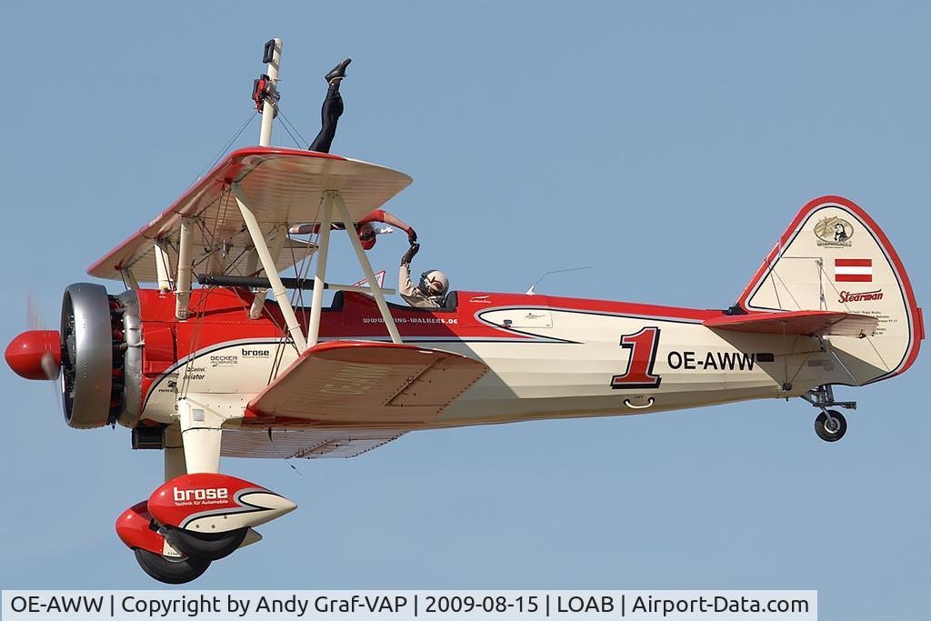 OE-AWW, 1943 Boeing N2S-5 Kaydet (E75) C/N 75-5386, Boeing Stearman