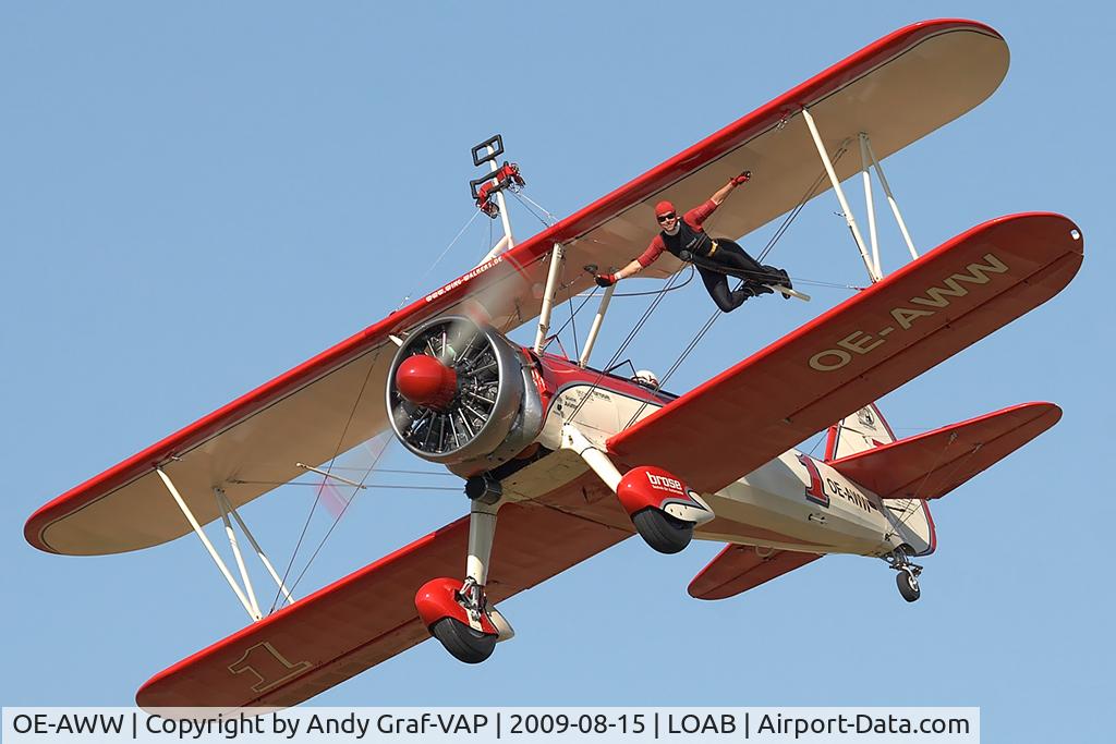 OE-AWW, 1943 Boeing N2S-5 Kaydet (E75) C/N 75-5386, Boeing Stearman