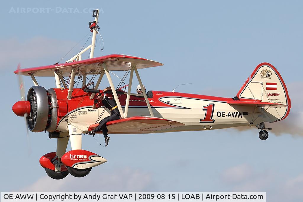 OE-AWW, 1943 Boeing N2S-5 Kaydet (E75) C/N 75-5386, Boeing Stearman