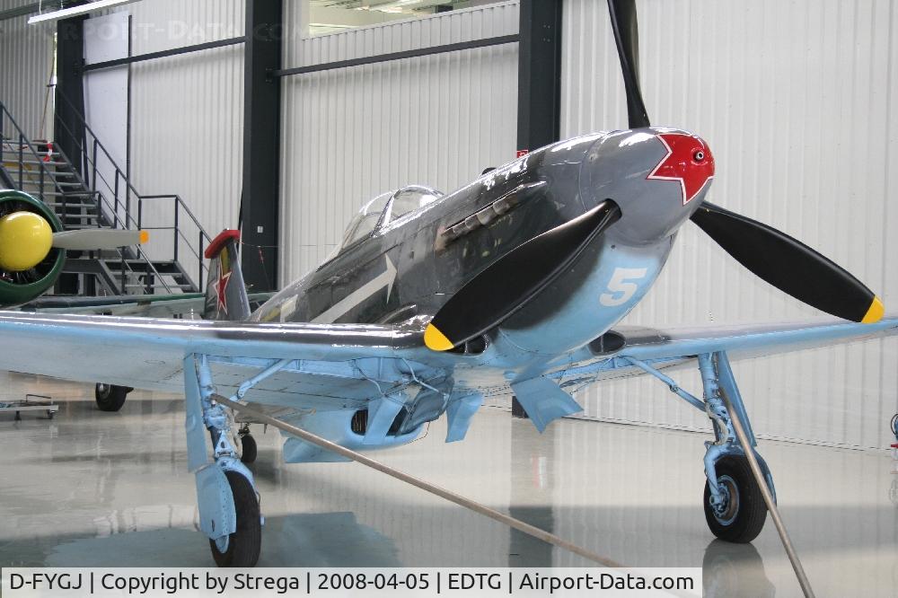 D-FYGJ, 1996 Yakovlev Yak-3U C/N 0470204, Yakovlev Yak-3U stored in Bremgarten Meier Motors