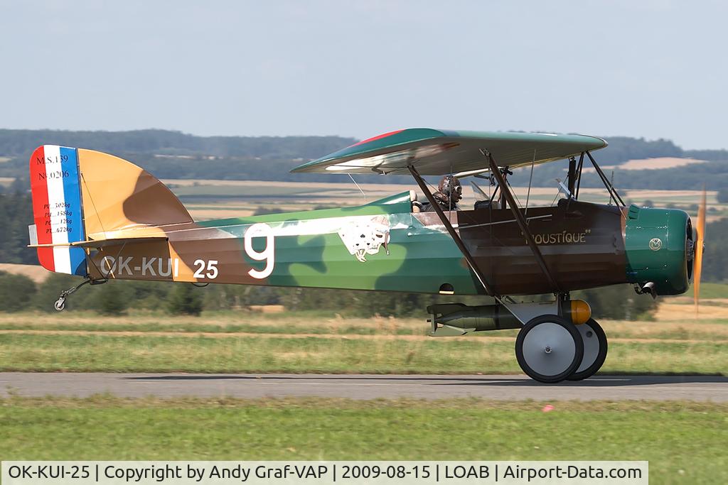 OK-KUI-25, Morane-Saulnier MS-139 Replica C/N Not found OK-KUI-25, Moran UL