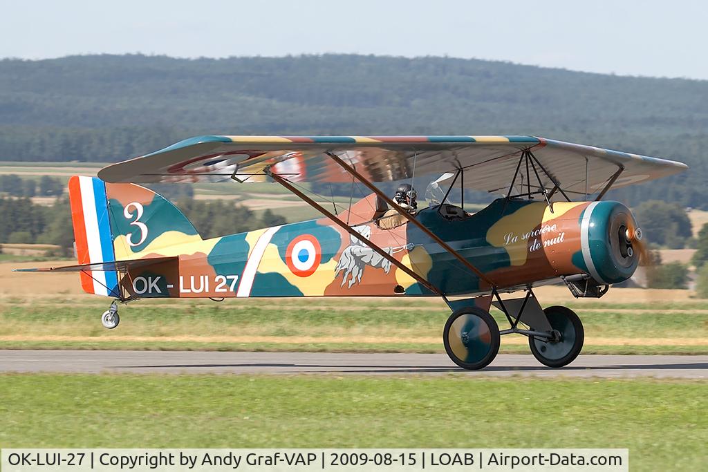 OK-LUI-27, Morane-Saulnier MS-139 Replica C/N Not found OK-LUI-27, Moran UL