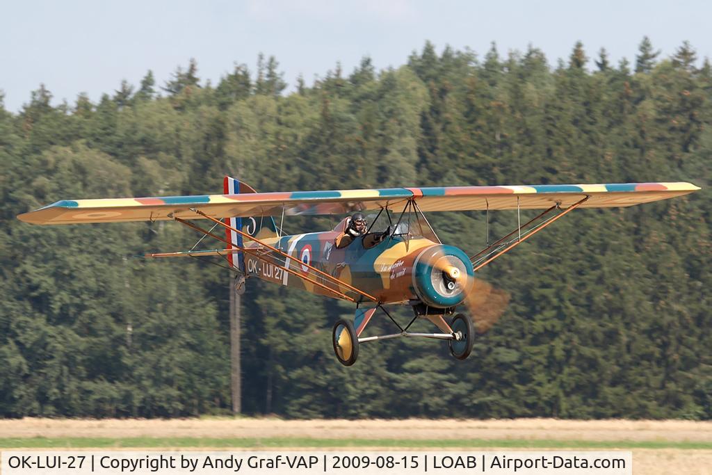 OK-LUI-27, Morane-Saulnier MS-139 Replica C/N Not found OK-LUI-27, Moran UL