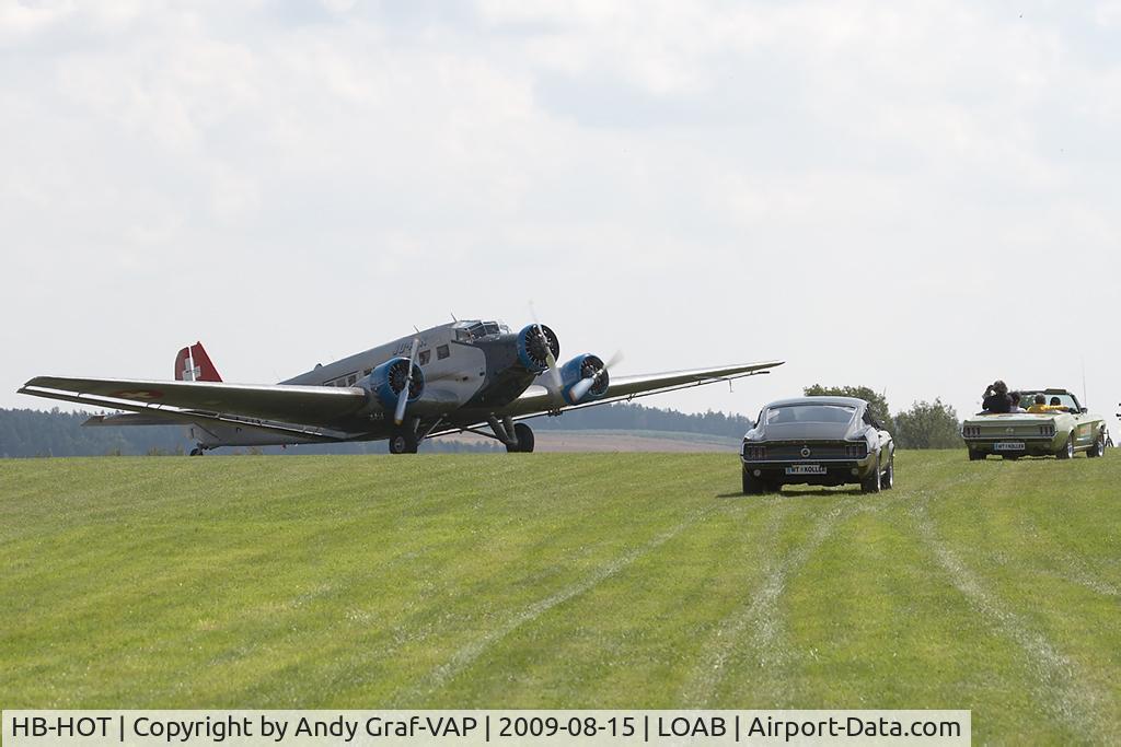 HB-HOT, 1939 Junkers Ju-52/3m g4e C/N 6595, JU Air JU52