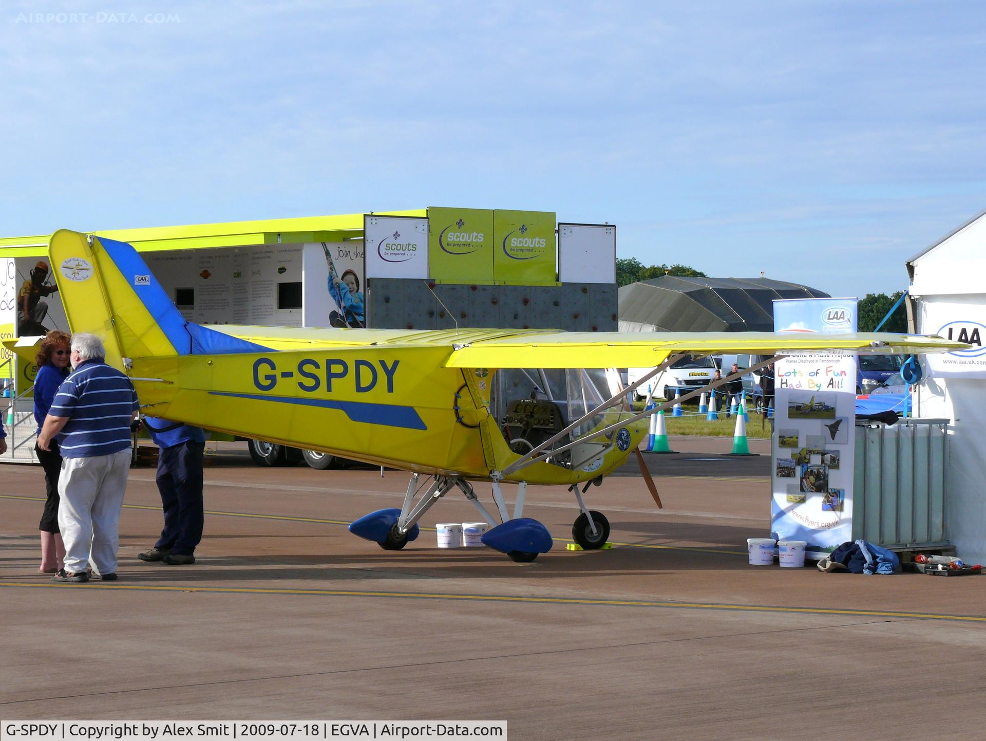 G-SPDY, 2007 Raj Hamsa X-Air Hawk C/N PFA 340-14678, X-Air Hawk G-SPDY Spirit of Devon Youth