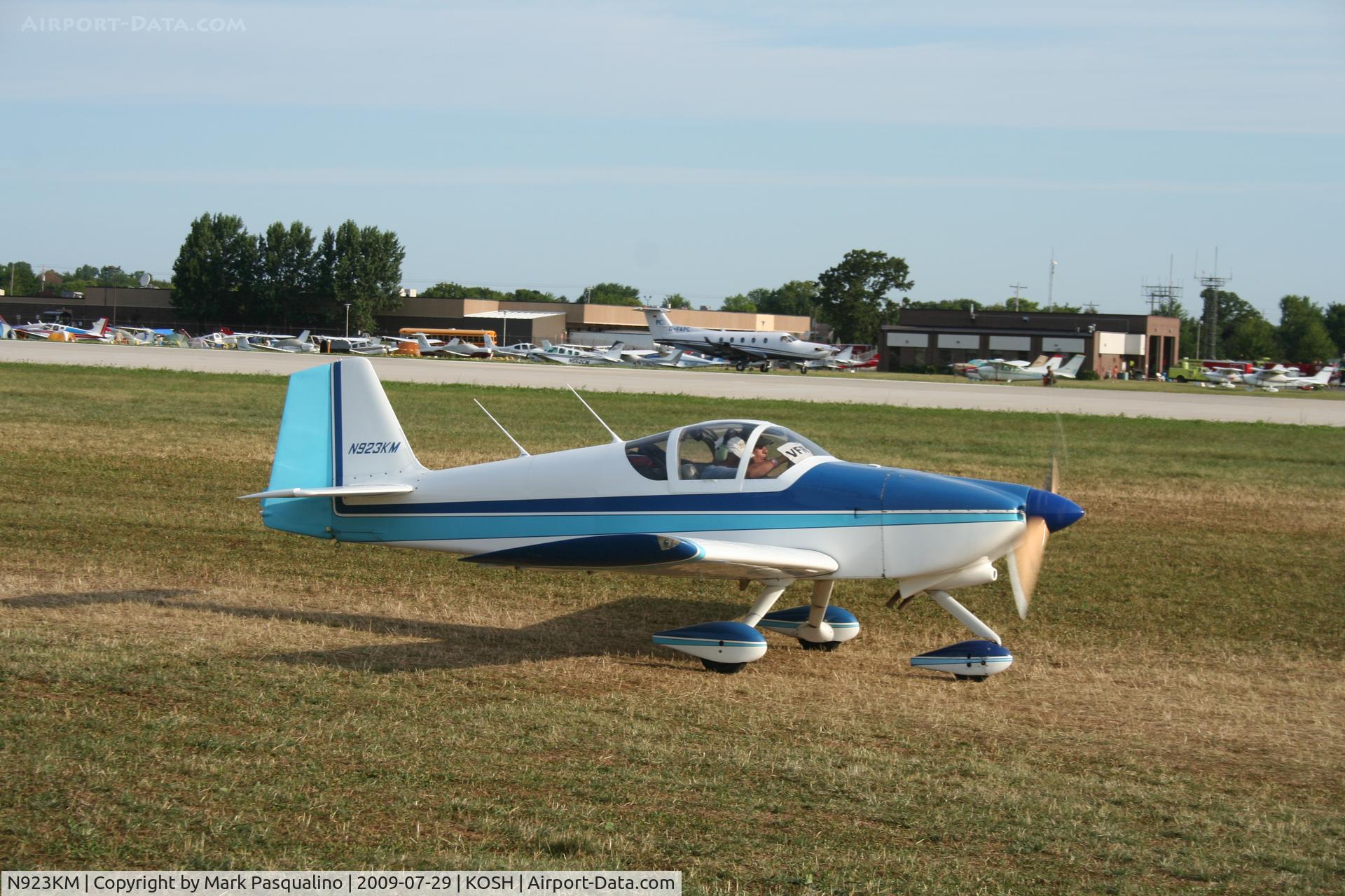 N923KM, 1993 Vans RV-6A C/N 20008, RV-6A