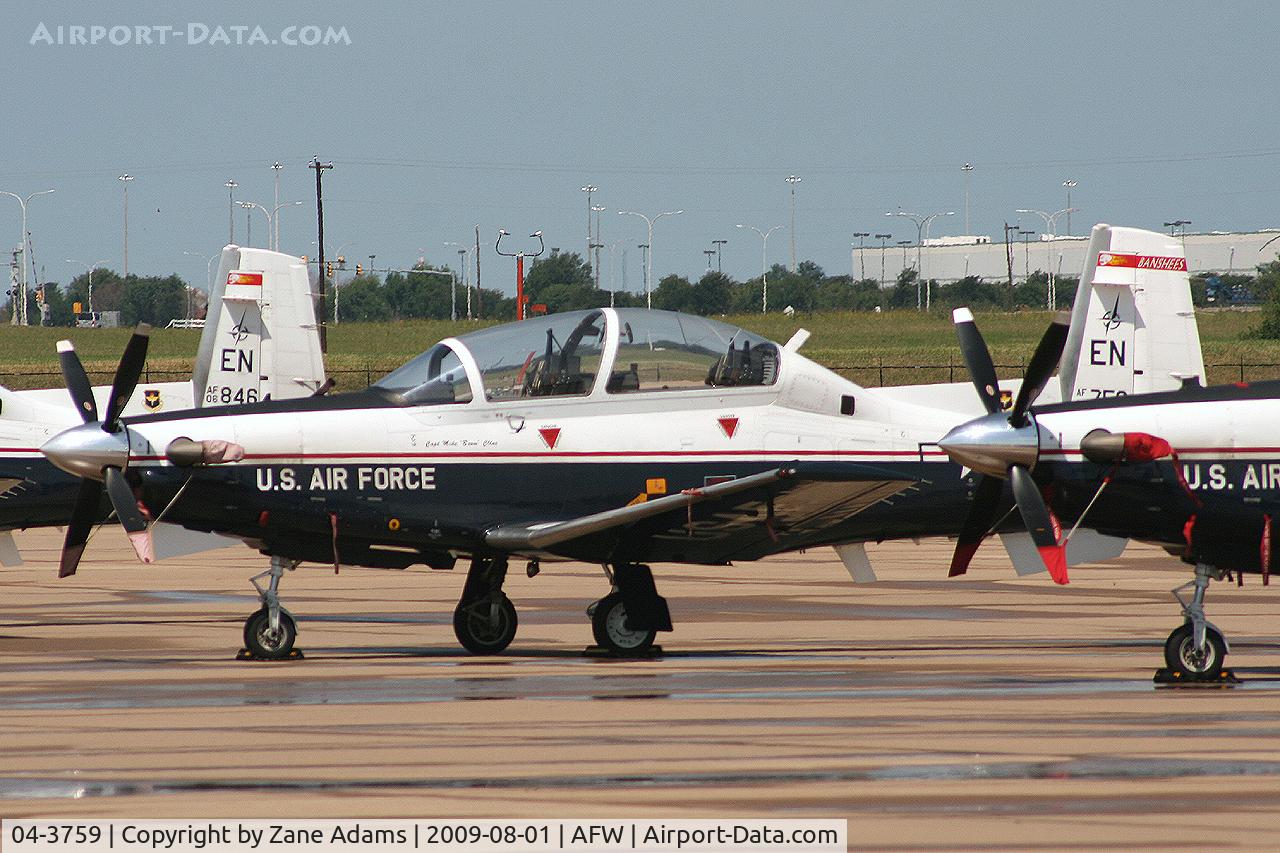 04-3759, 2005 Raytheon T-6A Texan II C/N PT-311, At Alliance Fort Worth