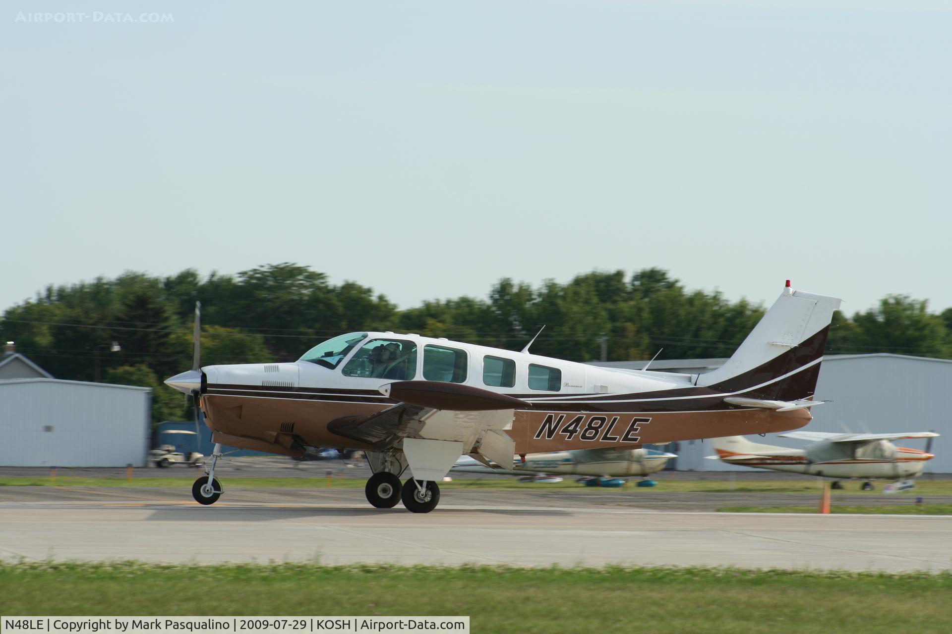 N48LE, 1969 Beech 36 Bonanza C/N E-155, Beech 36