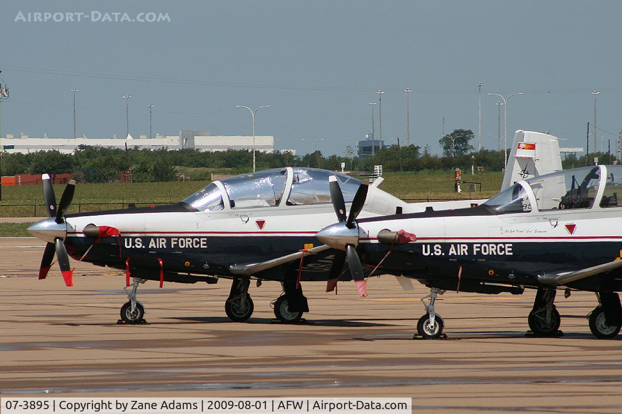07-3895, 2007 Raytheon T-6A Texan II C/N PT-454, At Alliance Fort Worth