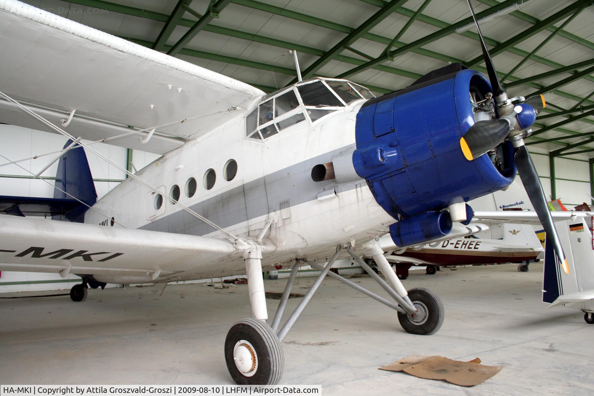 HA-MKI, 1973 Antonov An-2 C/N 1G153-36, Fertöszentmiklos - Meidl Airport / LHFM - Hungary