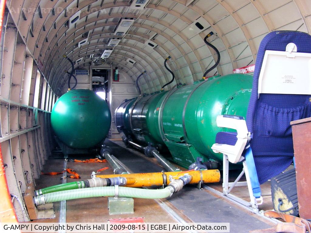 G-AMPY, 1944 Douglas C-47B-15-DK Dakota 4 C/N 26569, Air Atlantique DC-3 used for pollution control