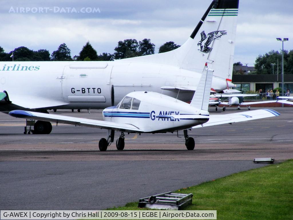 G-AWEX, 1968 Piper PA-28-140 Cherokee C/N 28-24472, Reconnaissance Ventures Ltd