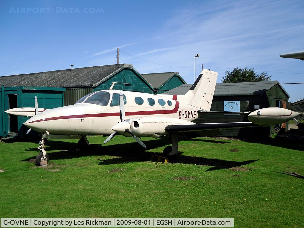 G-OVNE, 1969 Cessna 401A C/N 401A-0036, At Norwich Aviation Museum