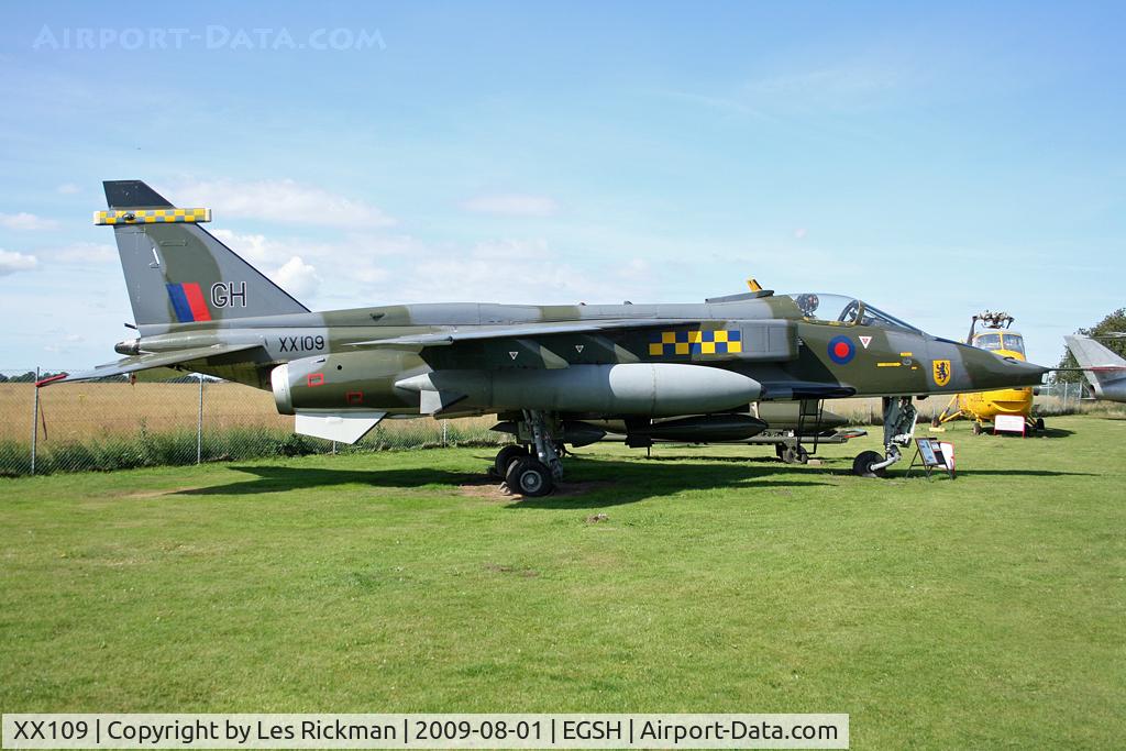 XX109, 1972 Sepecat Jaguar GR.1 C/N S2, At Norwich Aviation Museum