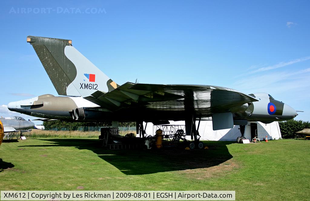 XM612, 1964 Avro Vulcan B.2 C/N Set 76, At Norwich Aviation Museum