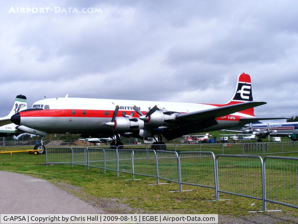 G-APSA, 1958 Douglas DC-6A C/N 45497, Air Atlantique Ltd