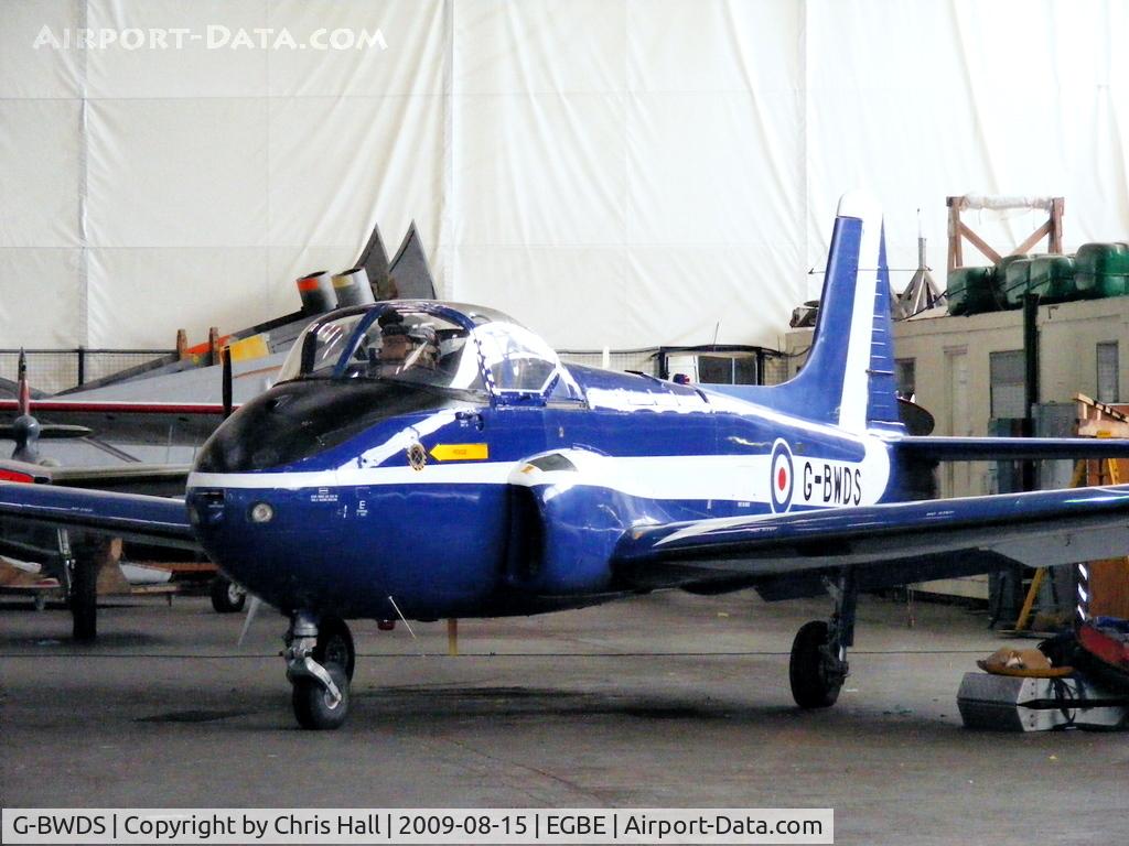 G-BWDS, 1960 Hunting P-84 Jet Provost T.3A C/N PAC/W/9231, Aviation Heritage Ltd, Previous ID: XM424