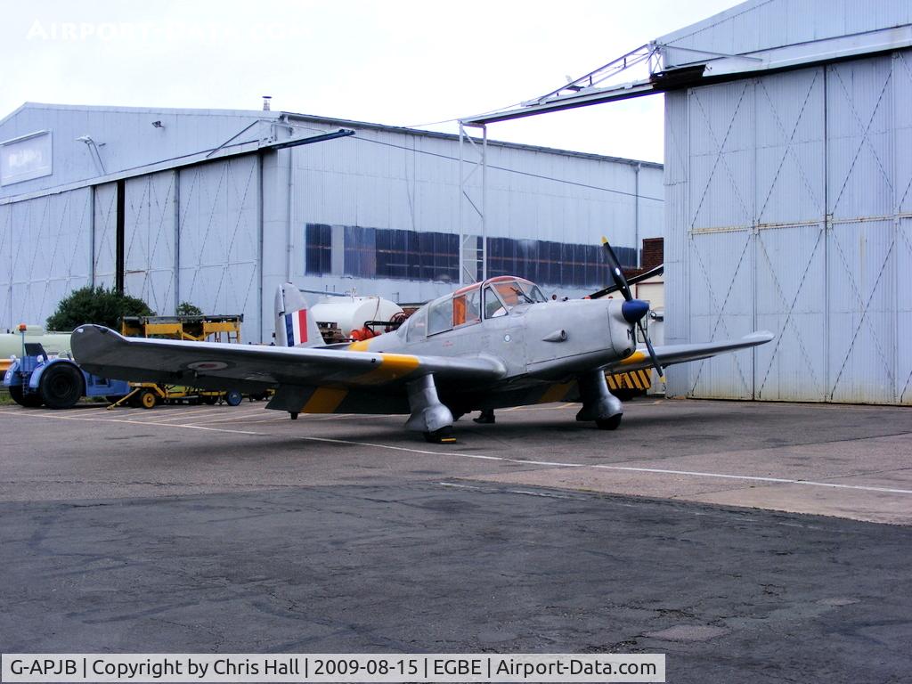 G-APJB, 1948 Percival P-40 Prentice T1 C/N PAC-086, Air Atlantique Ltd, displaying its former RAF ID VR259