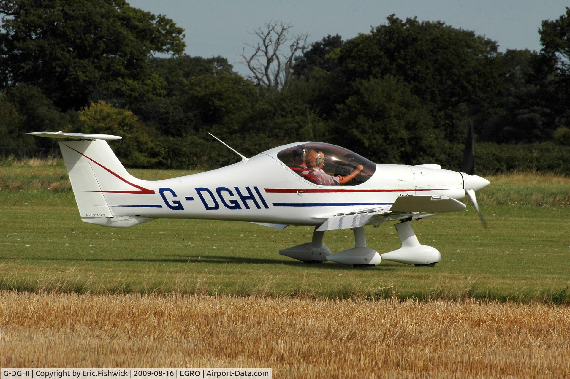 G-DGHI, 2004 Dyn'Aero MCR-01 Club C/N PFA 301A-14128, G-DGHI MCR Club at Heart Air Display, Rougham Airfield Aug 09