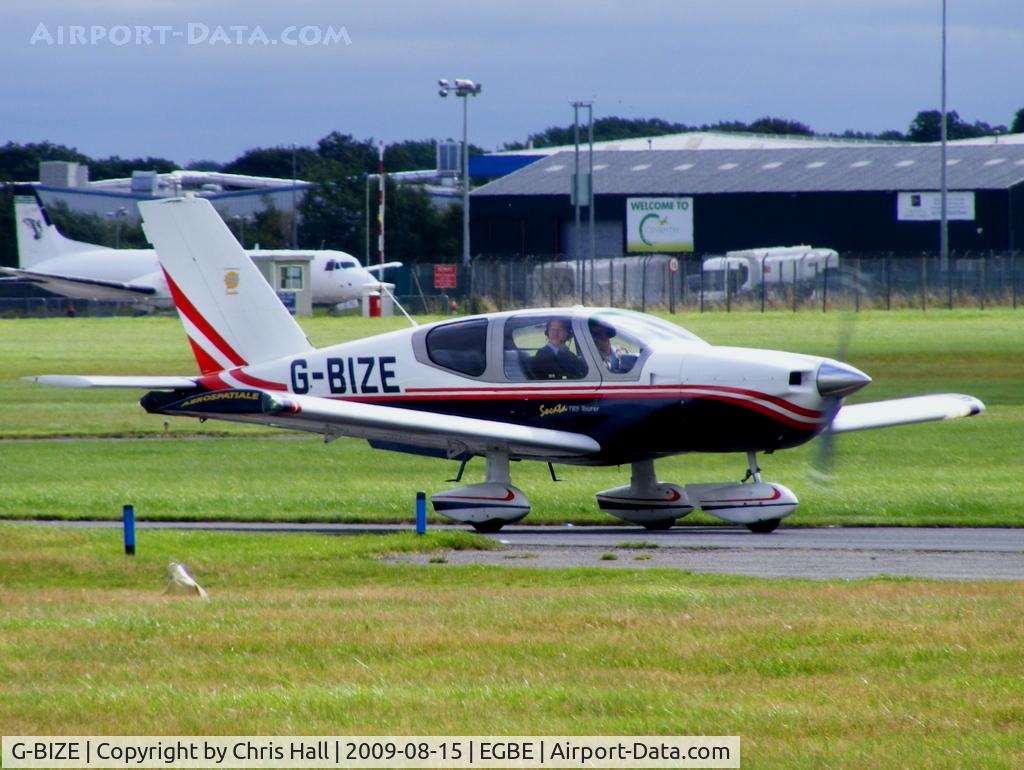 G-BIZE, 1981 Socata TB-9 Tampico C/N 209, Gloster Aero Group, Previous ID: 9H-ABJ