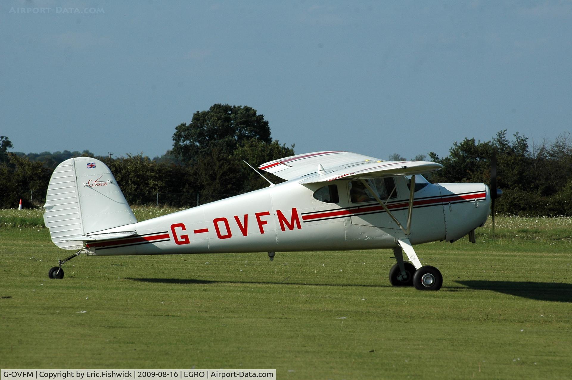 G-OVFM, 1948 Cessna 120 C/N 14720, G-OVFM at Heart Air Display, Rougham Airfield Aug 09